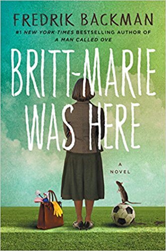 photo of a book by fredrik backman titled britt-marrie was here
